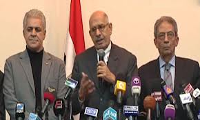 جبهة الانقاذ المصرية: إجراء الانتخابات الرئاسية أولاً 