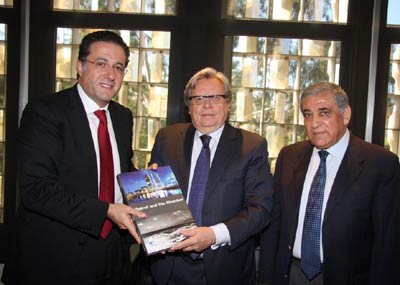 شقير عرض العلاقات الاقتصاديّة وتنميتها مع سفير المكسيك