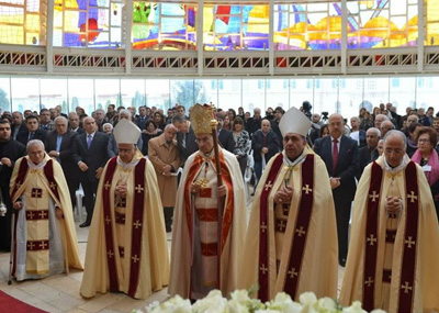 قداس لمناسبة مولد يوحنا المعمدان وعيد الحبل بلادنس
الراعي يناشد مندوبي الأمم المتحدة العمل لاطلاق الراهبات المختطفات
