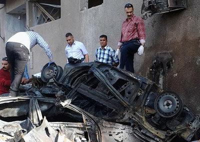 مصر: قتلى وجرحى في تفجير سيارة محملة بنصف طن من المتفجرات