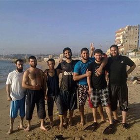  صورة معين ابو ضهر ومحمد الظريف الذي هاجم حاجز الجيش 