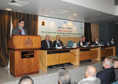 افتتح الدورة 77 لأتحاد المهندسين الزراعيين :
الحاج حسن : يجب بناء السدود
للإفادة من تكوين المخزون المائي