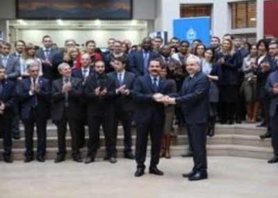 الياس المرّ تسّلم درع
«اليد الواحدة» من «الأنتربول»