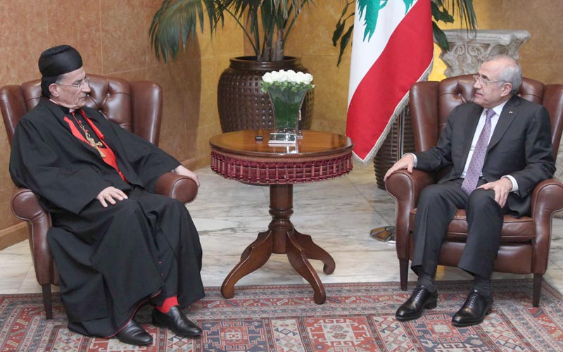 الراعي يزور سليمان وتأزم تشكيل الحكومة.. إسرائيل تقضم ثروة لبنان في البحر
صراع بين ميقاتي والصفدي حول تمويل المحكمة ومن أرسل الملف الى ديوان المحاسبة؟