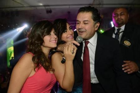 بالصور-راغب علامة يعيد أجواء العيد لمصر! 
