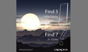تأكيد قدوم الهاتف Find 7 مع شاشة 5.5 إنش بدرجة وضوح 1440×2560 بكسل