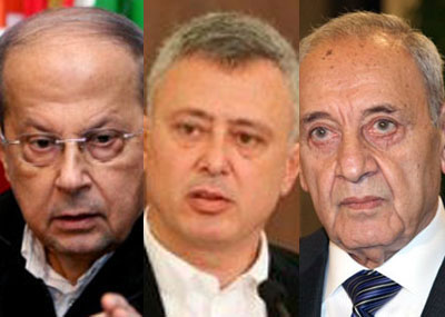 قيادات في 8 آذار : لن يُسمح لـ14 آذار تحت التهويل
فرض حكومة أمر واقع.. وبالحوار نصل الى حلول وطنيّة