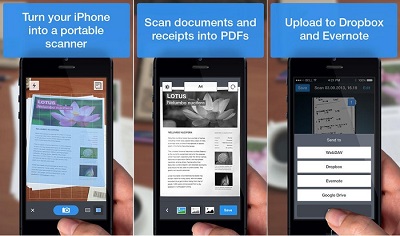 تطبيق Scanner Pro مجانياً في منصة ios