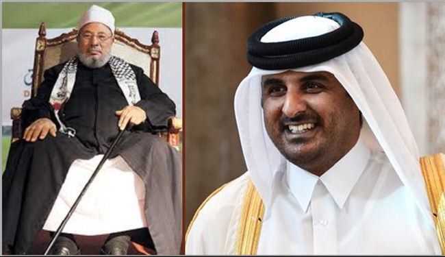 هل منع امير قطر القرضاوي من خطبة الجمعة!
؟