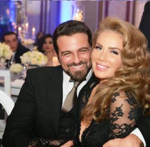 بالصور-نيكول سابا بإطلالة ساحرة مع زوجها!