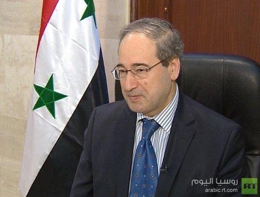 المقداد: سورية قدمت أدلة لبعض الدول تثبت استخدام المسلحين للكيميائي<br />
<br />
