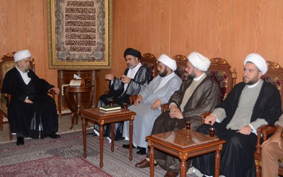 قبلان: على العراقيين التعاون<br />
لوضع حد للاجرام التكفيري