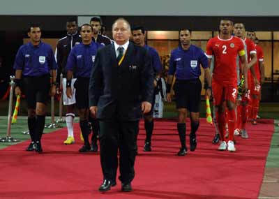 المهندس رمضان يراقب
المباراة رقم 100 دوليا