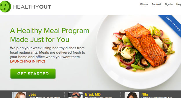 تطبيق HealthyOut يقدم وجبات مناسبة للدايت