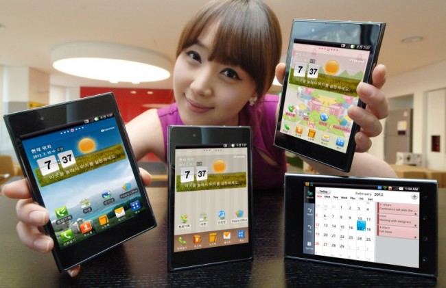 LG  ومنتجها المنافس ل Galaxy Note 3