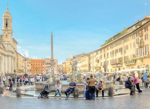 سبعة أنشطة لا بد منها في روما