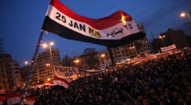 مصر: مسيرات حاشدة في ذكرى ثورة ٢٥ يناير‎
