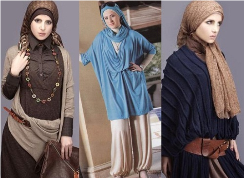 أزياء شتاء 2014 للمحجبات
