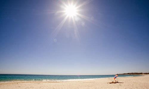 الشمس لتخفيف ضغط الدم