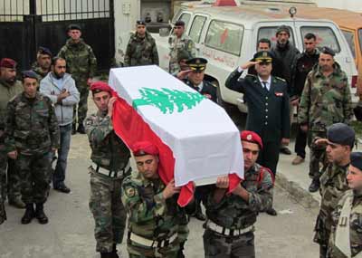 حبشيت شيّعت إبنها الشهيد حسين سعد الدين
وقيادة الجيش تؤكد مُلاحقة القتلة