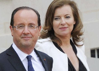 نفي فرنسي لانفصال هولاند عن رفيقته