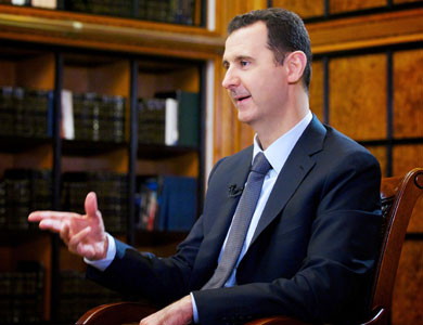 الرئيس السوري : نلتزم متطلبات الإنضمام لإتفاقية الأسلحة الكيماوية 