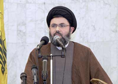 في ذكرى أربعين الشهيد حسان اللقيس
صفيّ الدين: لحكومة لا تستهدف أحداً
ولا للحواجز أمام الجيش