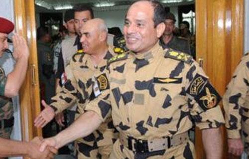 السيسي ضابط عنيد