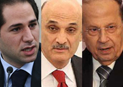 خارطة مسيحيّة قوامها عون ــ جعجع ــ الجميل