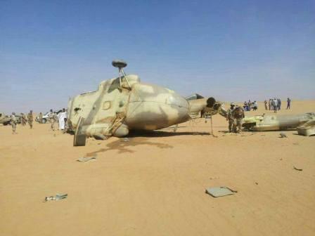 سقوط مروحية عسكرية بشبوة جنوب اليمن‏