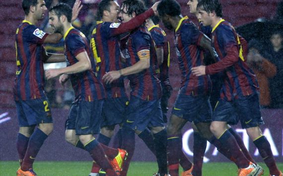 برشلونة يكتسح ليفانتي بخماسية
