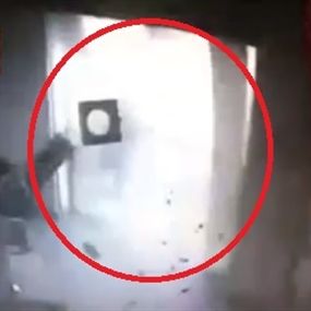 بالفيديو.. لحظة وقوع الإنفجار في الهرمل
