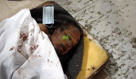 حقيقة مقتل القذافي
