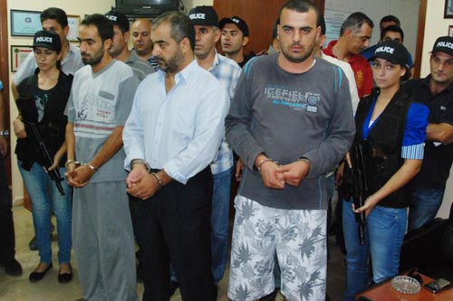 قوى الأمن : تمثيل جريمة قتل<br />
سليمان عبد الفتاح في خراج بينو