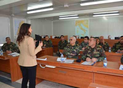 الوحدة الإيطاليّة تنظم دورة لغة لضبّاط من الجيش