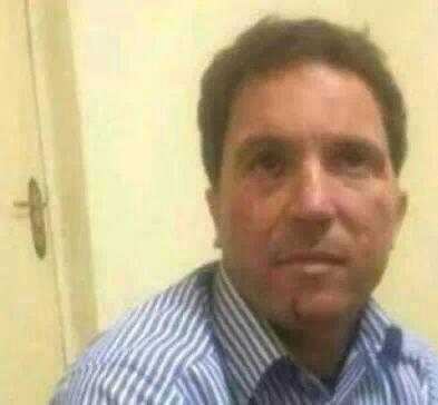 صورة الموقوف نعيم عباس خلال التحقيق معه بعد توقيفه فجر امس بتهمة القيام بأعمال ارهابية 
