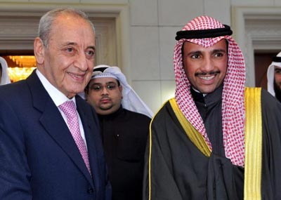 بري بدأ زيارة رسمية للكويت:
جئت أطلب مساعدات سياسية