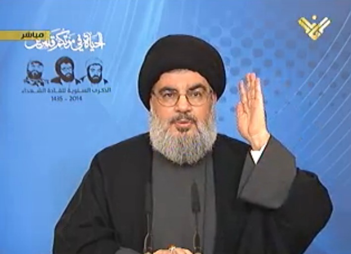 السيد نصر الله: سننتصر في معركتنا مع التكفيريين ويحق لنا اتخاذ اجراءات