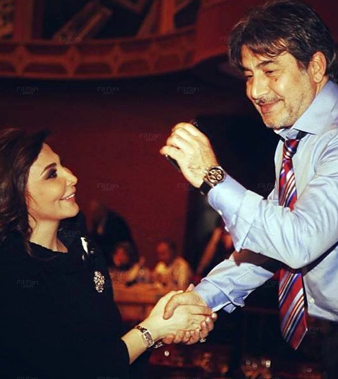 عشاء إليسا مع عابد فهد