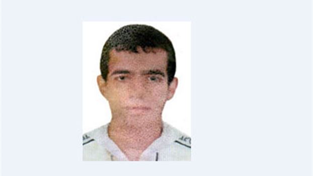 صورة لاحد المطلوبين الخطيرين عممها الجيش اللبناني