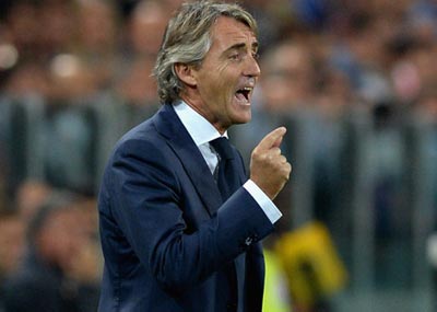 مانشيني يرشح مانشستر سيتي
للفوز بلقب الدوري الإنكليزي