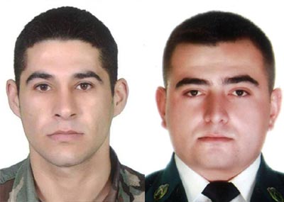 
قيادة الجيش تنعى
الملازم أوّل الياس الخوري
والجندي حمزة الفيتروني 