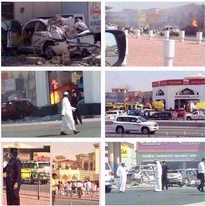 بالصور..انفجار الدوحة-قطر الذي اودى بحياة 12 شخصاً