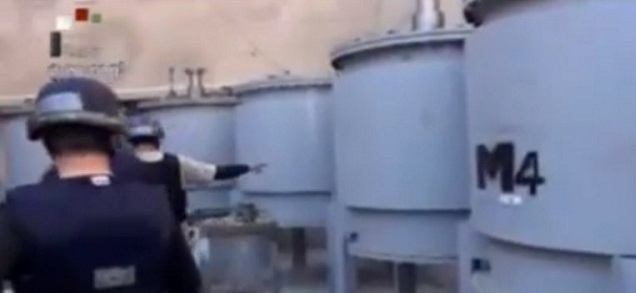 قوافل الكيميائي السوري تعرضت لهجومين نهاية الشهر الماضي 