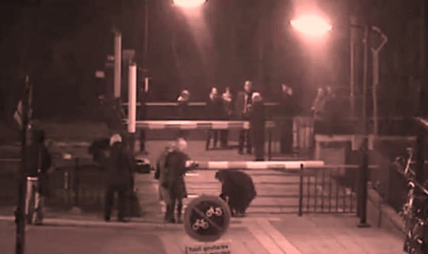 بالفيديو.. العناية الإلهية تنقذ سيدة من الموت!!