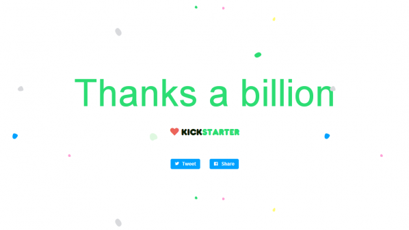 تمويل المشاريع الناشئة عبر موقع Kickstarter يتجاوز مليار دولارا