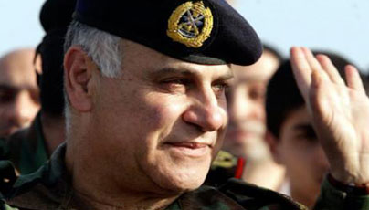  العماد قهوجي التقى الملحق العسكري الاميركي والقاضي ابو غيدا 
