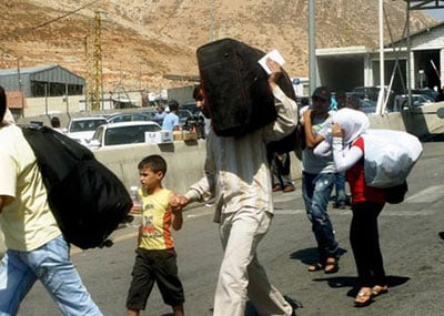 إرتفاع عدد النازحين الى المليونين