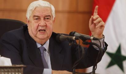 الوزير المعلم: تخلي الأسد عن السلطة 