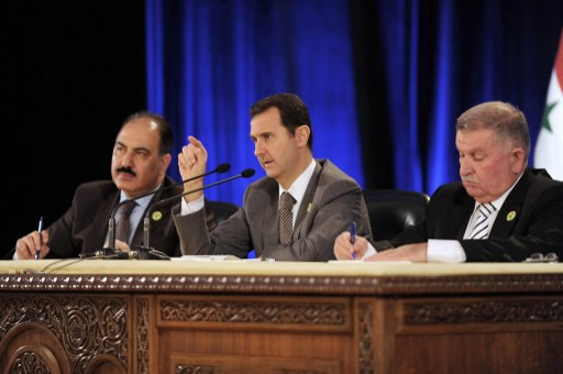 الأسد يؤكد تماسك حزب البعث الحاكم خلال الأزمة